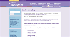 Desktop Screenshot of lowproliving.com